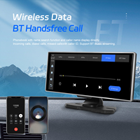 Monitor DVR de 11.26'' con Pantalla Táctil 4K, Inalámbrico, CarPlay y Android Auto, Doble Lente, Soporte para Corolla, Compatible con Cámara Trasera, 1 Año de Garantía