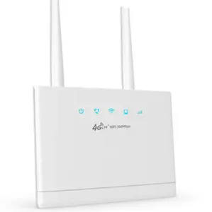 SIM Card 4G Wireless CPE Indoor Home Use 300Mbps Mini Portable 4G LTE CPE Router 300mbps lte with sim card slot Indoor CAT4 CPE