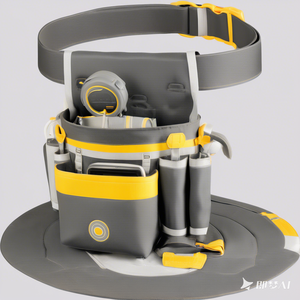 Ceinture à outils magnétique pour électricien, échantillon gratuit, 26 poches, taille réglable, porte-outils robuste - Product Image 6