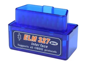 Alat Diagnostik Mobil Mini, Alat Pemindai Peralatan Diagnosis Mobil Elm327 OBD2 V2.1 Elm 327 V2.1 OBD 2, Pemindai Elm-327, Adaptor OBDII Otomatis