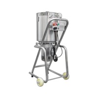 Mixeur Électrique Commercial, Hachoir à Légumes, Presse-Agrumes, Broyeur en Acier Inoxydable, Capacité 32L, Haute Efficacité, Usage Domestique