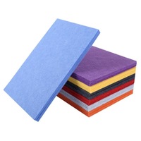 Panneaux muraux de cinéma maison d'intérieur personnalisés 9mm & 12mm feutre fibre de polyester insonorisant acoustique pour hôtels
