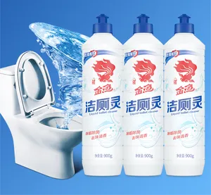Los limpiadores de inodoro más vendidos, detergente líquido de 500ml adecuado para removedor de manchas de inodoro resistente en inglés y China en stock