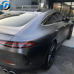 Vinilo Adhesivo para Vehículos de PET TPU Fundido con Autorreparación, 1.52x18M/5x60FT, PPF Color Gris Grafito Metálico Mate Satinado Perlado - Product Image 6