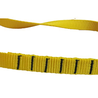 Sangle de sécurité plate pour escalade en extérieur, largeur 18 mm 25 mm, sangle de descente, sangle en polyester/nylon haute résistance
