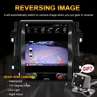 Reproductor Multimedia de Video para Automóvil de 12.1 Pulgadas y 2 Din con GPS para TOYOTA Fortuner HILUX Revo 2016-2022, Pantalla Vertical Tesla Android 13 Radio