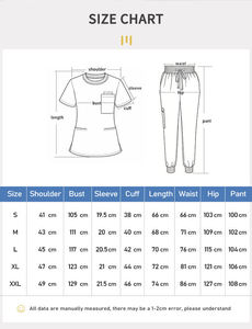 Conjuntos de Uniformes Médicos de Lujo <span class=keywords><strong>para</strong></span> Mujer, Cuello Redondo, Premium, Talla Pequeña, Marca Privada, Spandex, Ligeros <span class=keywords><strong>para</strong></span> Primavera/Otoño, 46002 - Product Image 6