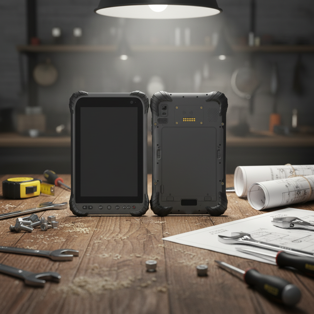 RTK High Precision ZoomSmart2.4GHz 8" 9000mAh Industrial Rugged Tablet Android 15 8GB RAM Dual SIM Waterproof Dustproof A8003T