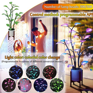 Cây Đèn Led Nhân Tạo Bốn Cột Ma Thuật Thay Đổi Màu Sắc Cây Trồng Trong Nhà - Product Image 4