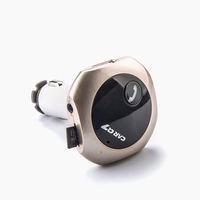 Kit voiture émetteur FM Q7 BT 5.0, chargeur double USB, appels mains libres, lecteur MP3 U-Disk, affichage de la tension de la batterie de voiture 12-24V