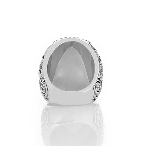 Anello del Campionato 2014 dei New England Patriots, Collezione per Tifosi del Super Bowl, Gioiello in Lega Placcato Argento - Product Image 3