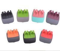 Gadget de cuisine intelligent, éplucheur de fruits à double doigt en plastique et acier inoxydable pour pommes, pommes de terre, légumes