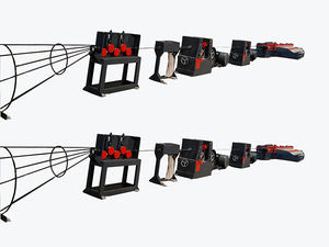 Hot Sale 2-gerippte Bewehrung stange Kalt gewalzte gerippte Stahl-Eisenstangen-Herstellungs maschine - Product Image 5