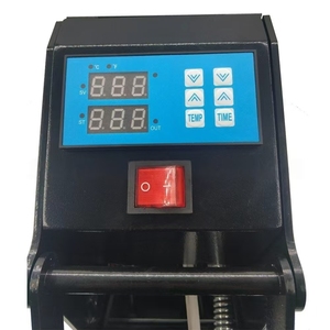 New Manual High Heat Press Machine Label <b>Printer</b> T-<b>Shirt</b> Puzzle Keychain Flatbed Sublimation Textile Transfer Metal Heat Press 1 - Product Image 5