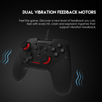 Fantech GP13 Wired PS3 Gaming Controller Gamepad con retroalimentación de vibración para PC PS3