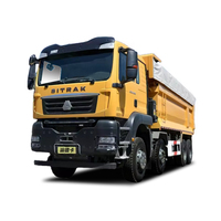 Новый тяжелый грузовик Sinotruk Sitrak 8x4 6x4 с двигателем Weichai, лучшая цена, праворульный (RHD), левостороннее рулевое управление, грузоподъемность 50 т, полная масса 30 т, для перевозок