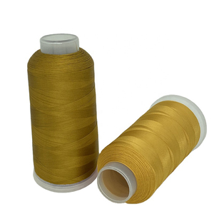 100% poliéster 120d 2 4000Y hilo de bordar a máquina patrón teñido de filamento mercerizado para coser ropa - Product Image 6