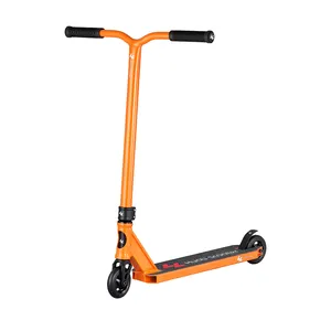 Scooter Huoli orange nouveau style pro pour adolescents, pour 6 à 12 ans, en promotion