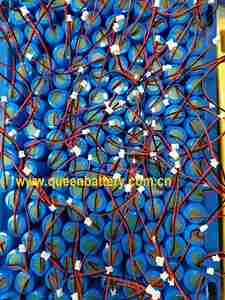 QB 1S 1S1P 18650 3.6V-4.2V 2600-3350mAh Paquete de Baterías Portátil con Certificación KC/CE de 500 Ciclos para LED - Product Image 4