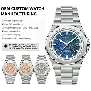 OEM Custom High-end Luxury SW330-2 GMT Automatic Watch Factory Premium Stainless Steel Men Limited Edition Mechanical Watches - Product Image 1