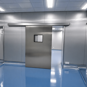 <span class=keywords><strong>Puerta</strong></span> <span class=keywords><strong>Corredera</strong></span> Automática Industrial para Hospitales, de Acero Inoxidable y Nylon, para Cuartos Limpios y Quirófanos, Hermética y a Prueba de Aire, con <span class=keywords><strong>Precio</strong></span> Competitivo - Product Image 1
