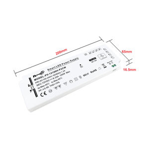 Alimentation électrique LED à tension constante 60W, facteur de puissance élevé 0,95, transformateur AC 100-240V vers DC 12V 24V, IP20 non étanche, driver LED pour armoire - Product Image 2