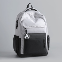 Nouveau Sac à Dos Homme en Tissu Oxford 2026 Grande Capacité Décontracté pour Voyage et Ordinateur Portable, Idéal pour Étudiants du Collège, Style Coréen Tendance