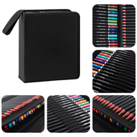 Juego de lápices de colores de 120 colores para adultos, lápices de colores profesionales para artistas vibrantes para dibujar, dibujar, núcleo suave a base de aceite