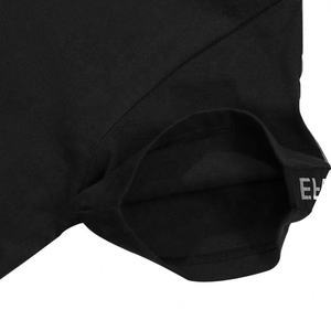 T-shirt HAYME élégant, 250 g/m², 95 % coton, 5 % élasthanne, coupe classique, broderie, bordures de manches, impression numérique, motif lettres, jersey - Product Image 6