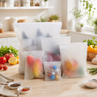 Sac de rangement pour chaussures en plastique PE imperméable et portable avec fermeture éclair et impression en gravure