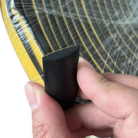 Bande d'étanchéité en mousse EPDM autocollante YUYANG, demi-rond, pour armoires électriques et garnitures automobiles, avec service de découpe