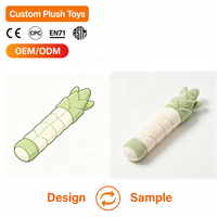 Jouet pour animaux de compagnie en peluche de coton super doux vert feuillage, avec logo personnalisé, marque OEM, fourniture en gros, cadeau promotionnel, certifié CE