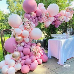 Kit d'<span class=keywords><strong>arche</strong></span> de ballons macaron arc-en-ciel magiques, décorations de fête écologiques pour mariage, anniversaire, Halloween, fête des mères - Product Image 6