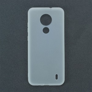 Produttore all'ingrosso opaco TPU custodie morbide smerigliate <span class=keywords><strong>Cover</strong></span> posteriore in Silicone custodia per cellulare Nokia <span class=keywords><strong>C21</strong></span> nero - Product Image 4