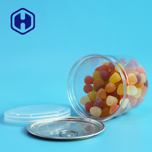 Boîte hermétique PET d'emballage de supermarché <span class=keywords><strong>avec</strong></span> couvercle à ouverture facile pour les aliments secs noix épices - Product Image 3