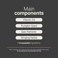 Logo privé Saw Palmetto Capsules Vitamines pour la santé de la prostate Complément alimentaire pour homme