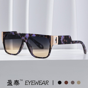 Nouvelles lunettes de soleil pour femmes, best-seller transfrontalier, <span class=keywords><strong>concept</strong></span> euro-américain, design polygonal, miroir intégré, style urbain tendance - Product Image 1