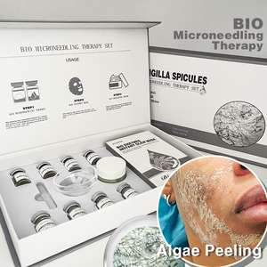 Kit de beauté revitalisant OEM ODM <span class=keywords><strong>Bio</strong></span> Microneedling, Kit de récupération Spongilla, Peeling aux spicules d'éponge et aux algues <span class=keywords><strong>B</strong></span> - Product Image 1