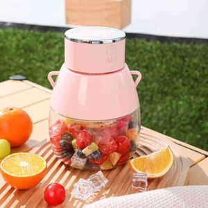 Portable Outdoor Straw Juicer <b>Cup</b> USB Charging Multifunctional Juice Electric Juicer <b>Large</b> Capacity Blender for Office Outdoor - Product Image 3
