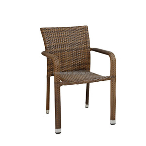 Sillas de ratán para patio de jardín, silla de comedor de mimbre tejida apilable, sillón clásico barato - Product Image 4