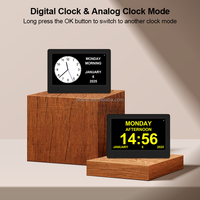 Neues Design WiFi-Verbindung Automatische Aktualisierung Uhrzeit Datum Wetter Digitaler Kalender Uhr 7 "8" 10 "Alzheimer Demenz Erinnerungs uhr
