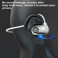Audífonos Deportivos Inalámbricos VV11 para 6.0 con Control de Botones, Carga Tipo-C, Pantalla Digital de Batería, Resistentes al Agua