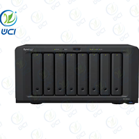 Untuk Synology DS1823xs+ 8-Bay NAS Disk Array Enclosure Ukuran Rak 2U Solusi Penyimpanan Jaringan dengan Antarmuka USB untuk Penggunaan di Rumah