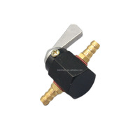 Robinet de carburant pour réservoir de carburant de moto 6 mm, robinet d'essence, interrupteur d'essence, vanne d'arrêt, robinet de carburant pour système de carburant de moto