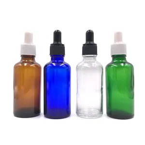 Empty 1oz 2oz 4oz 15ml 30ml 50ml 60ml 100ml 120ml 4oz Amber Cosmetics Boston Essential Oil Glass Dropper Bottles