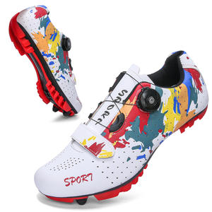 Nouvelles chaussures de cyclisme à clips pour le printemps, chaussures d'assistance au cyclisme sur route pour hommes et femmes, chaussures de sport de cyclisme en montagne à semelle rigide - Product Image 5