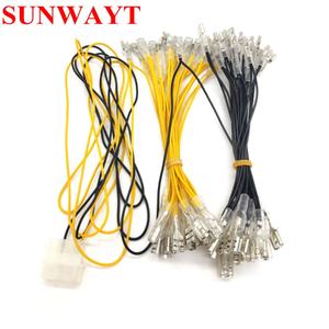 アーケードプッシュボタンLEDケーブルワイヤーハーネス6.3mmクイックコネクタLEDライトケーブルとスペードタイプコネクタ - Product Image 4