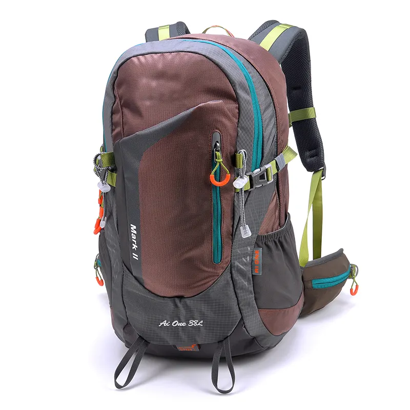 Factory Wholesale Custom Outdoor Camping Travel trekking Backpack BagLight-Weight Waterproof Polyester travel Backpack For Men