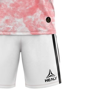 เสื้อฟุตบอลของผู้ชายสีดำสีขาวเสื้อฟุตบอลโพลีเอสเตอร์แบบ100% - Product Image 5