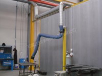 2m-Tuyaux muraux industriels d'évacuation directe de la poussière/bras d'extraction des fumées de soudage/bras d'extraction universels en vol stationnaire